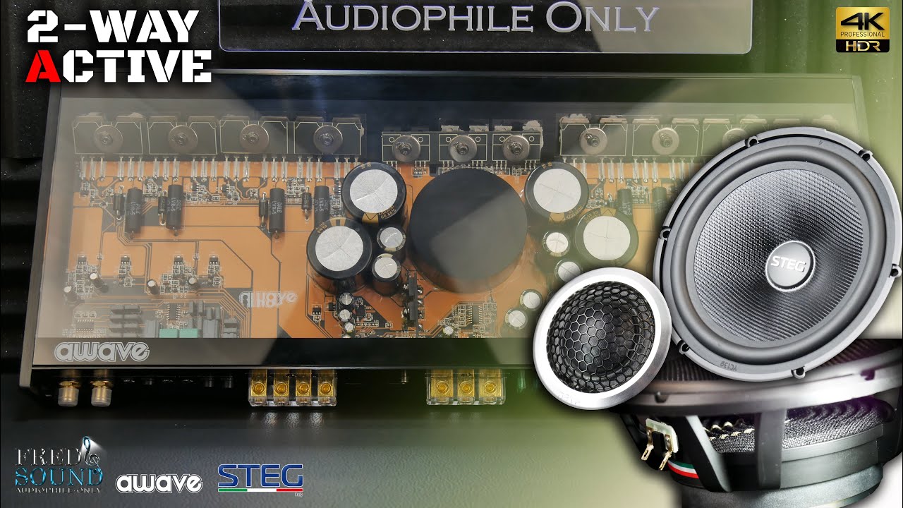 STEG ML653 2-way ACTIVE by AWAVE King 160.4 vs Pioneer PRS-80 4K (FNS)