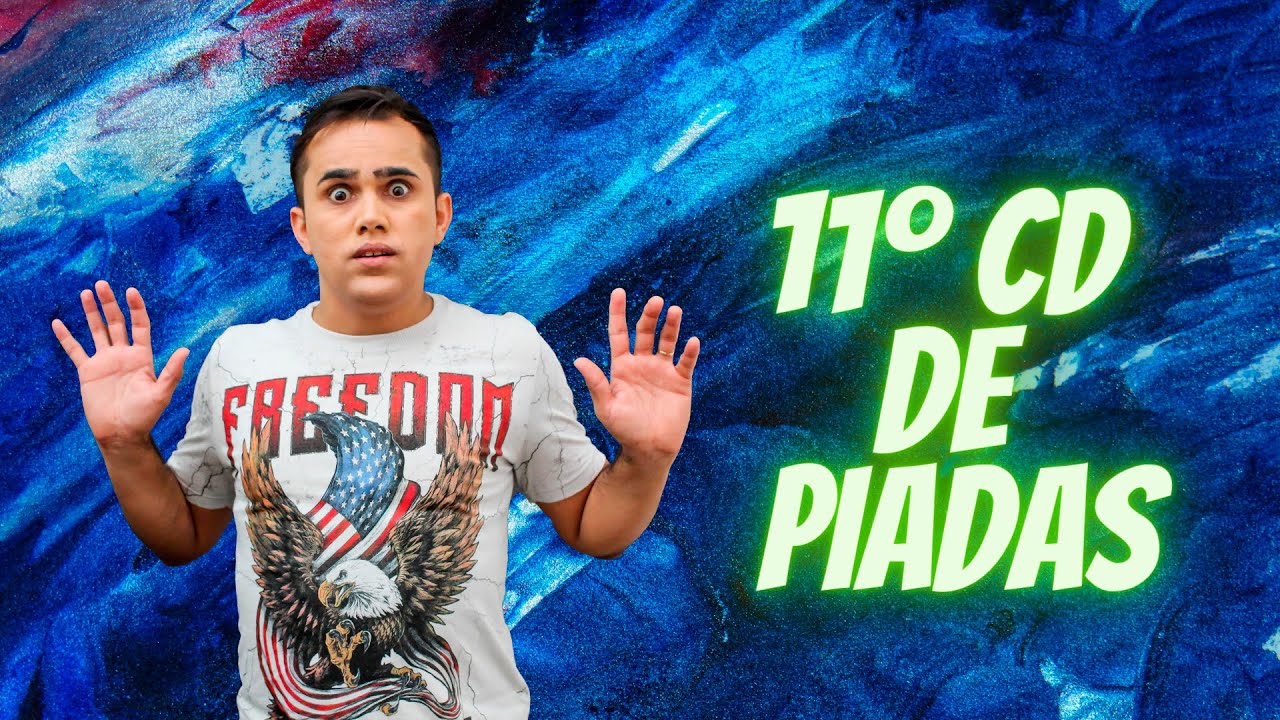 CD DE PIADAS VOLUME 11 - HUMORISTA THIAGO DIAS