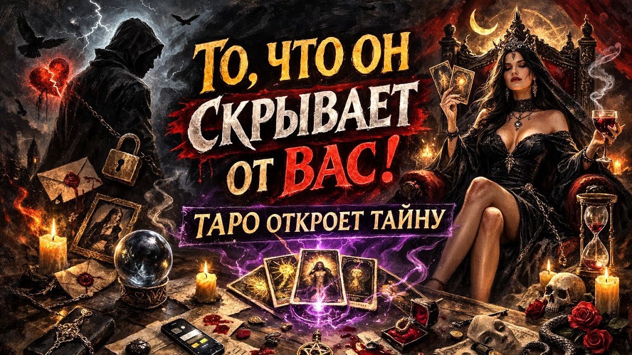 То, что он скрывает от Вас / Таро откроет правду 