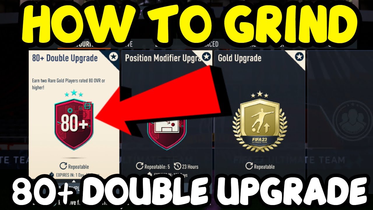 How To Grind The 80+ Double Upgrade SBC