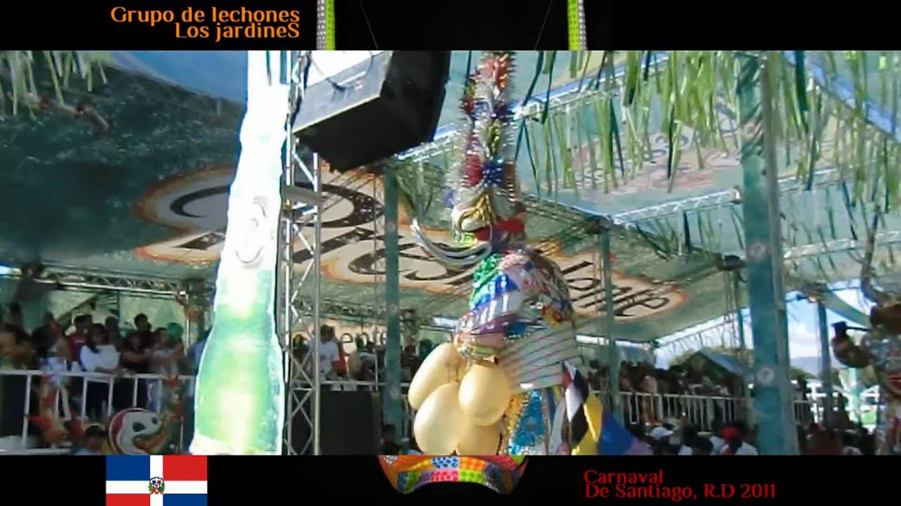 Carnaval de Santiago República Dominicana, Grupo De Lechones Los Jardines.