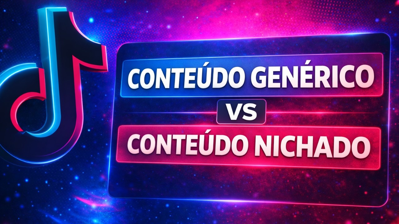 Conteúdo Nichado x Genérico: A diferença ABSURDA do RPM do TikTok