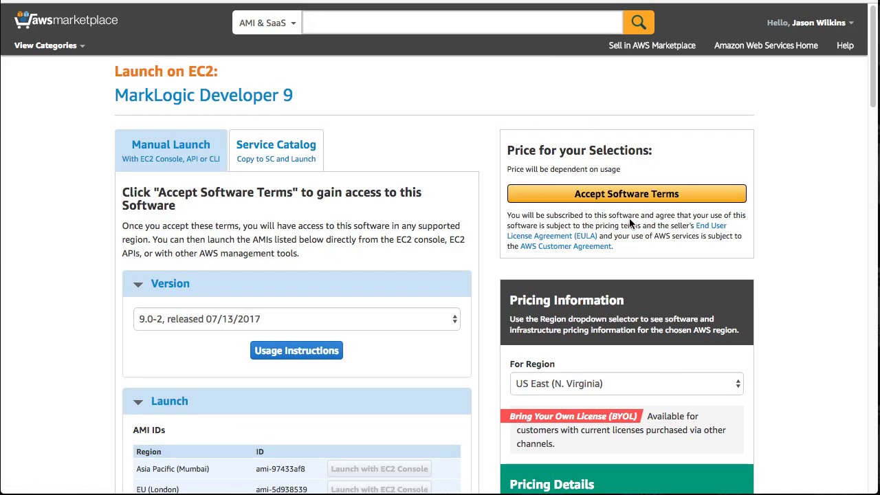 MarkLogic on Amazon Web Services
