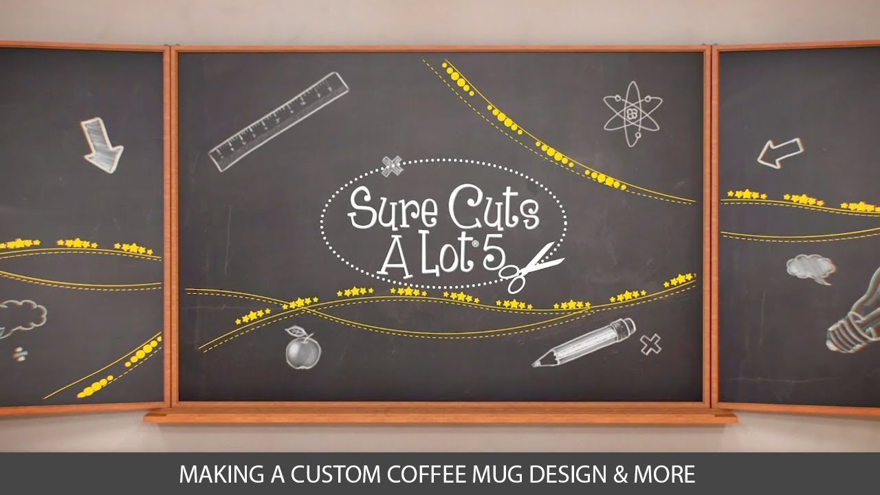 Sure Cuts A Lot 5 - Custom Coffee Cup Design