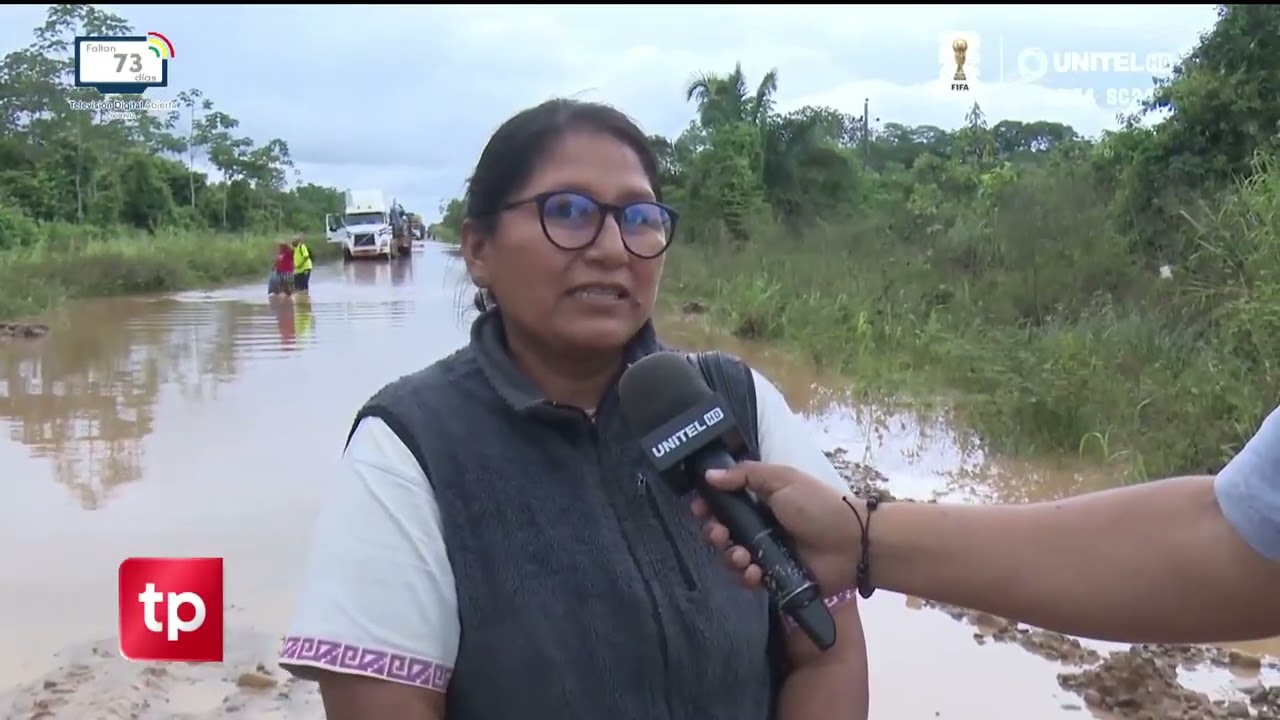 Así es la afectación por lluvias en la Faja Norte, en Yapacaní