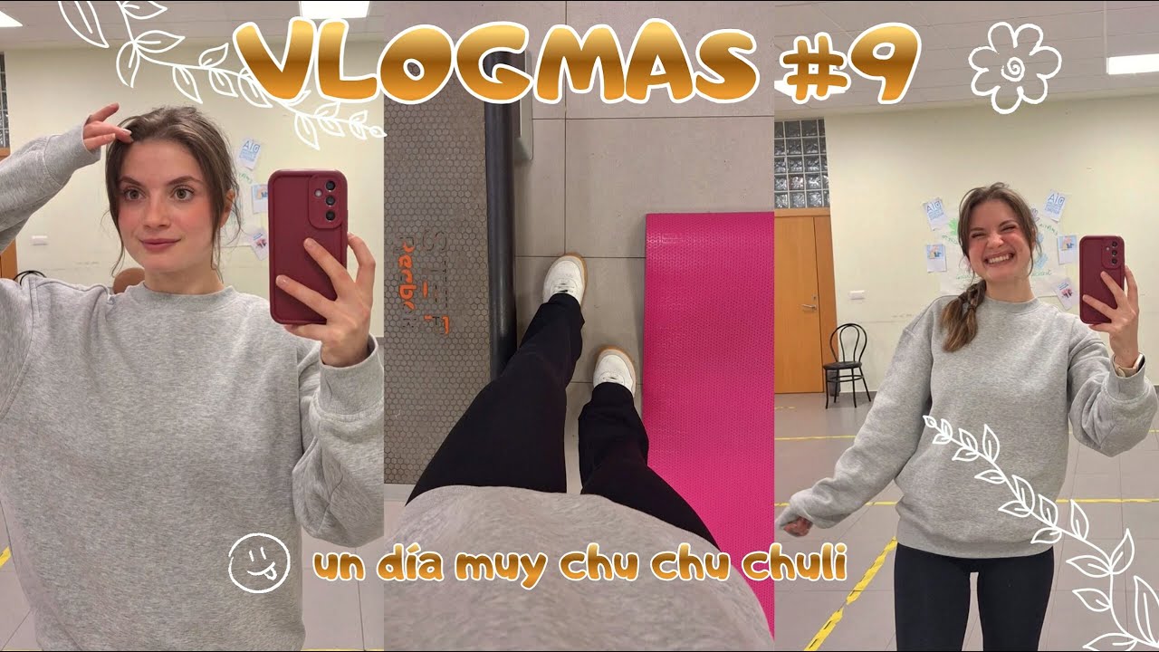 VLOGMAS 9 | ☁️ 24 horas sin respiro pero siempre con buena energía ✨