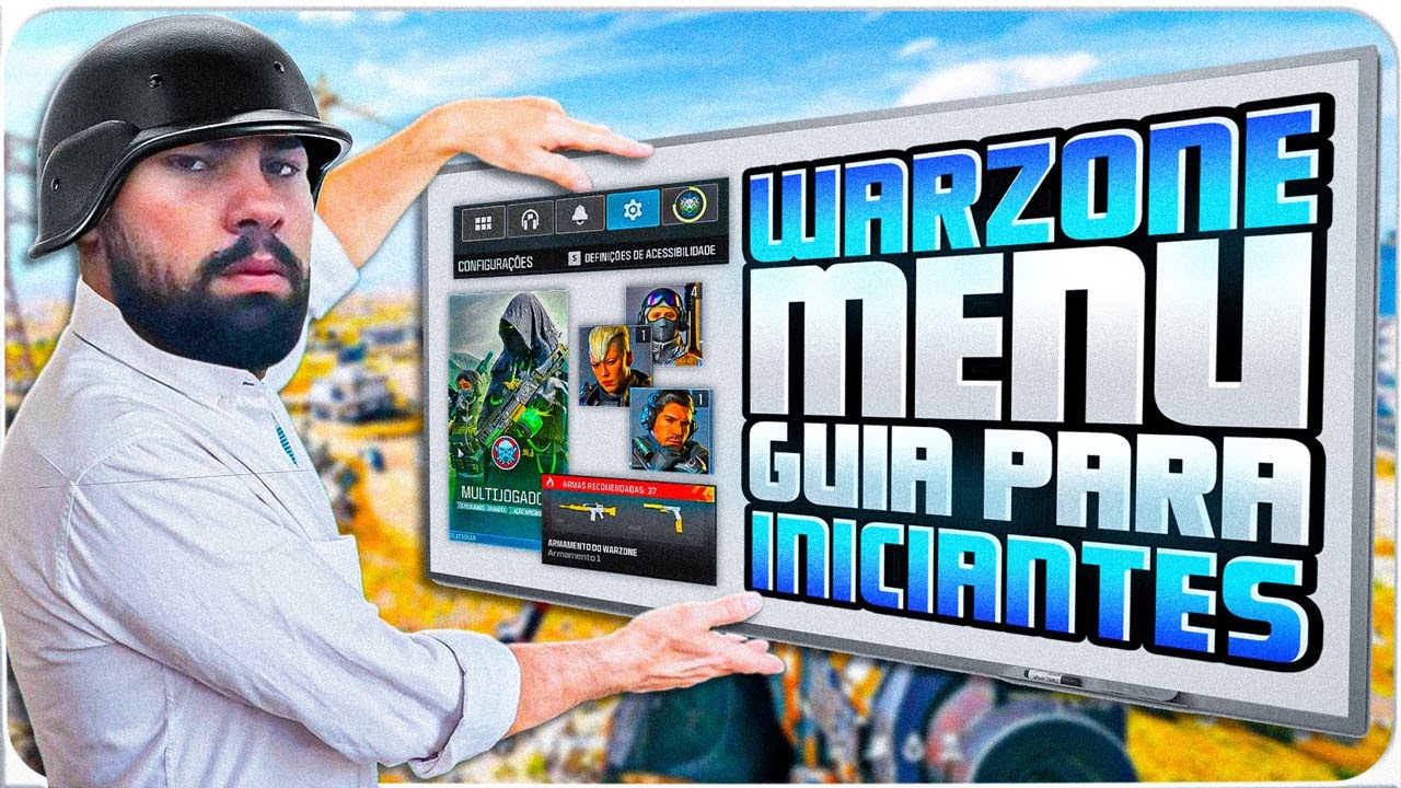 APRENDA a MEXER no MENU do WARZONE | MODOS + DICAS + CONFIG | GUIA PARA INICIANTES
