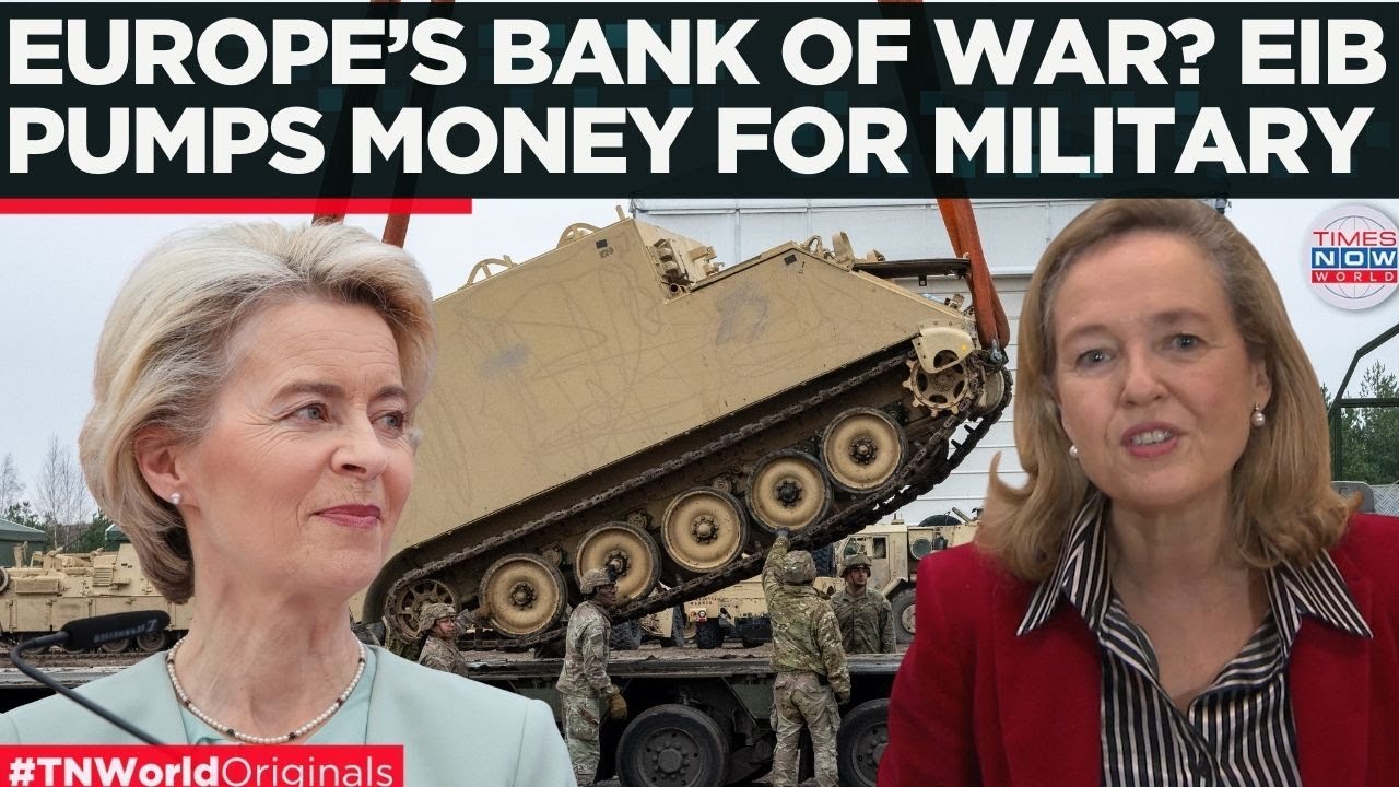 EU&rsquo;s Militarization Exposed? EIB Shifts Billions To Defense, Rockets As War Threat Looms Over Europe