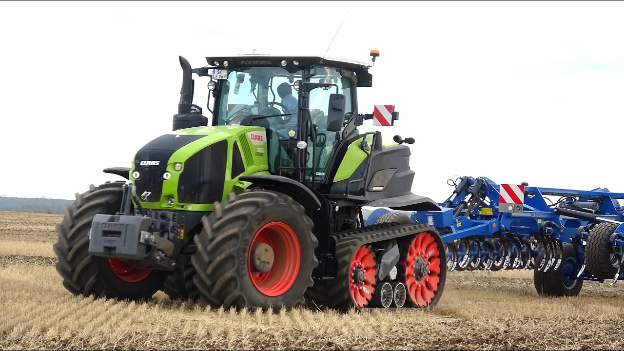 Claas Axion 960 Terra Trac | Köckerling Allrounder 750 | Deutschland Tour 2020