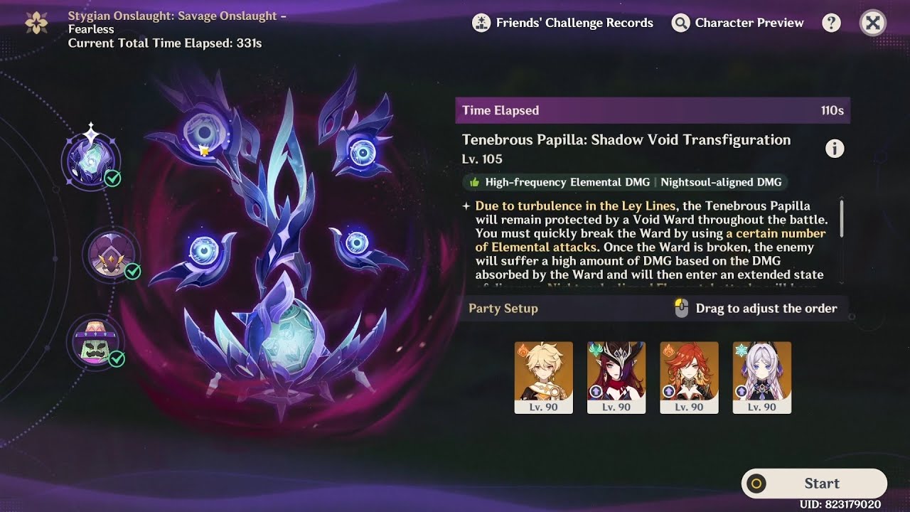[Genshin Impact] Godtier Traveler Main | Stygian Onslaught, 2nd Cycle (Complete) | Version 5.7