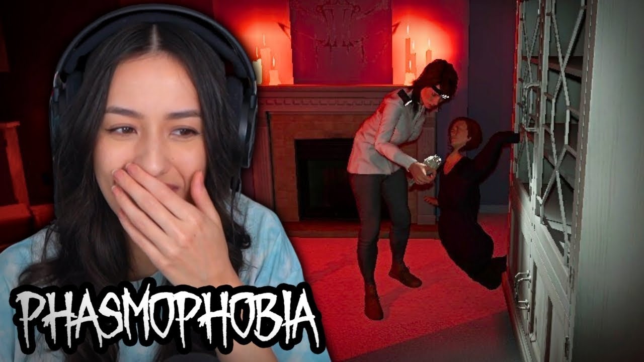 0 Evidence 0 Sanity Blood Moon Games with CHAT - Phasmophobia Community Games