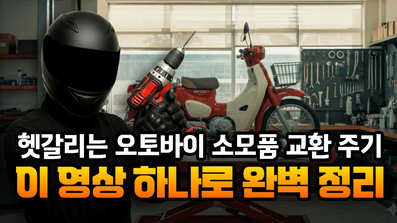 나의 소중한 슈퍼커브 부품 & 소모품 관리