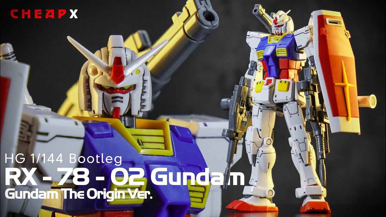 RX-78-02 GTO | HG 1/144 | 012 Bootleg | Speed Build | Asmr | không có tiền mua RG 2.0 :)