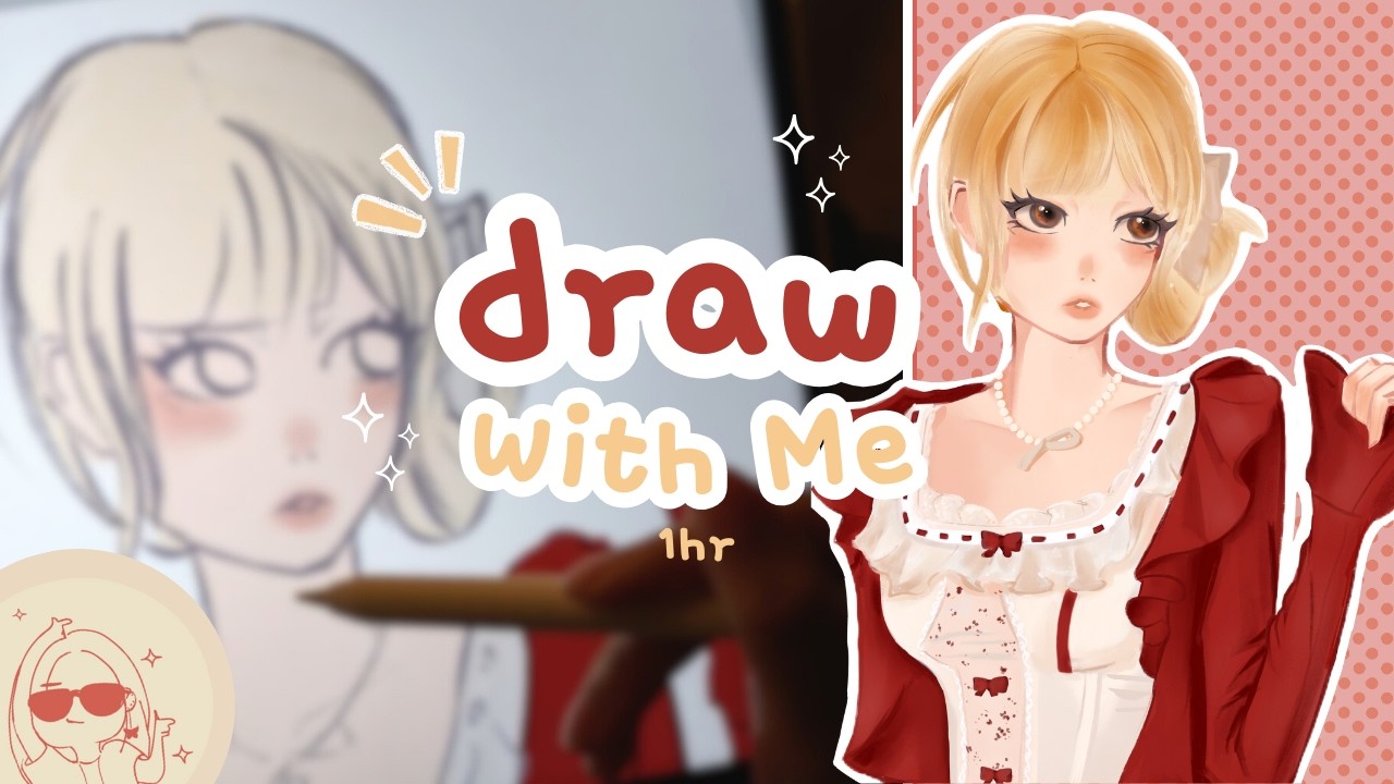 Draw With Me ✧ Procreate ASMR ✧ Step by Step Portrait