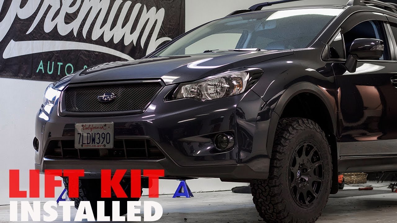 WE LIFTED A SUBARU!