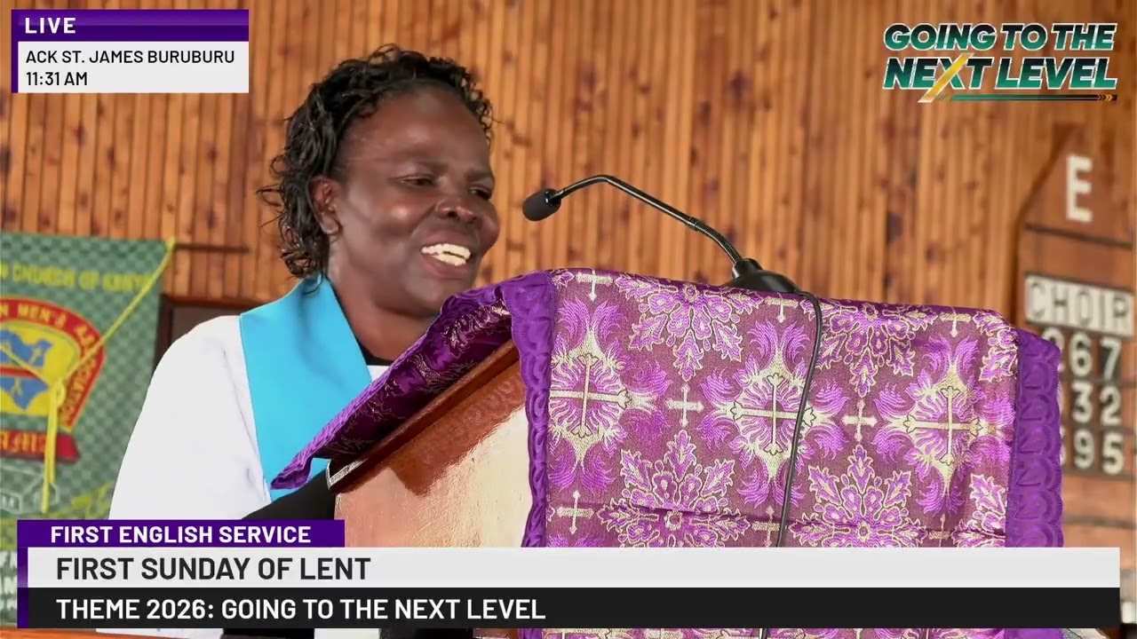 SECOND ENGLISH SERVICE | FIRST SUNDAY OF LENT | MILLICENT RADAK | SERMON