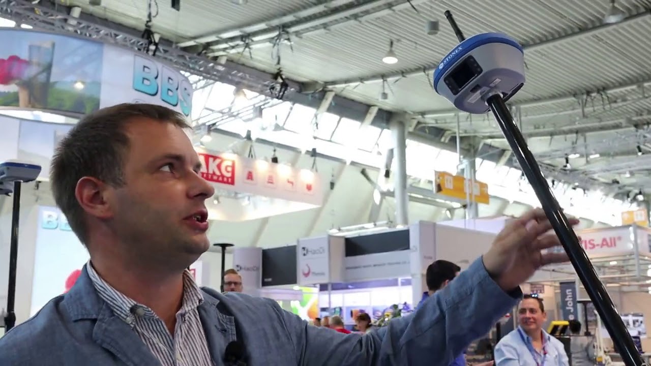 Новые ГНСС приемники Stonex  INTERGEO 2019