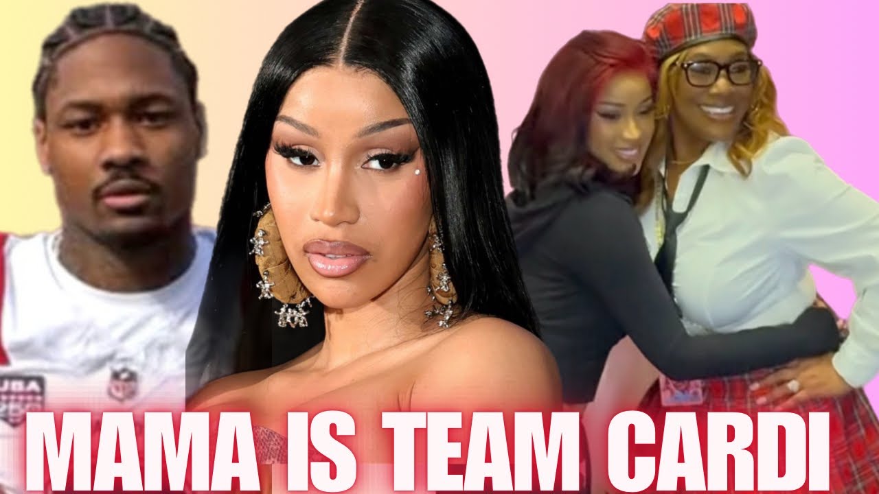 Stefon Diggs Mom STANDS UP for Cardi! Cardi says Nicki Minaj sister needs GUIDANCE #cardib 