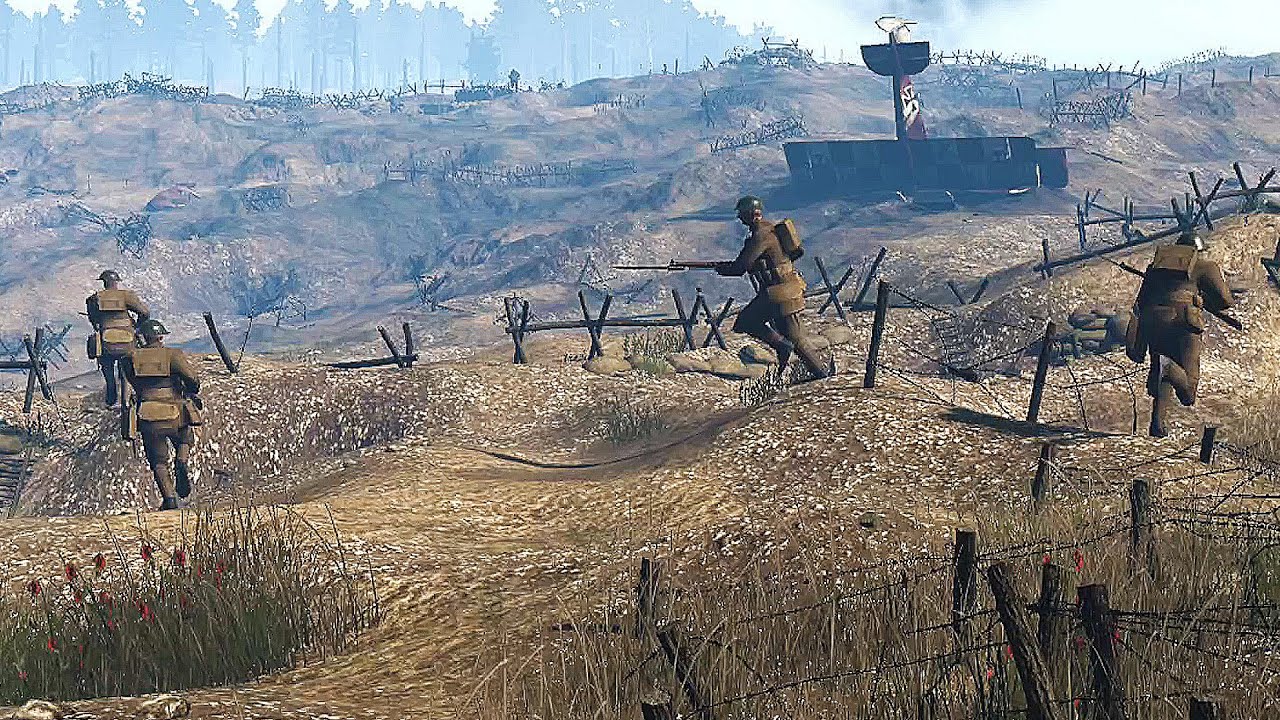 Battle of the Somme - WW1 - Verdun Gameplay