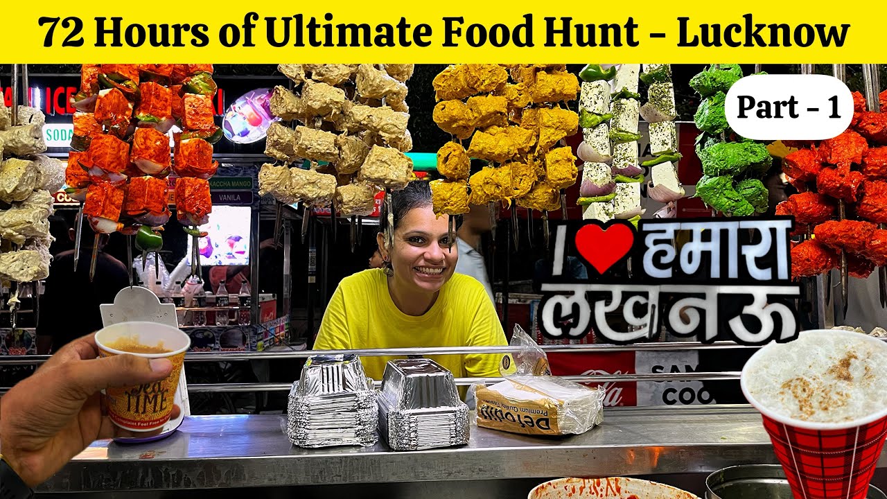 9 Best Street Food In Lucknow | Irani Chai, Malai Paan, Tunday Kababi, Chole Bhature, Chaat & More