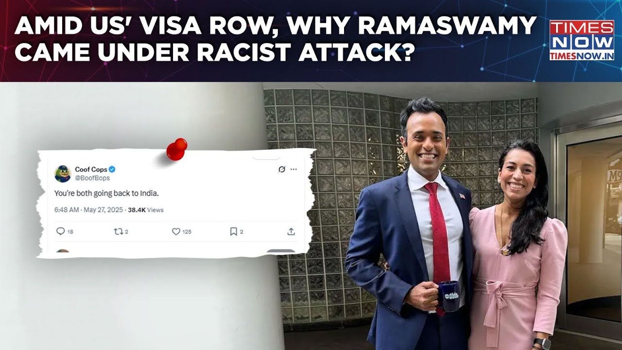 Amid US' Visa Row, Why Vivek Ramaswamy Came Under Racist Attack For His Anniversary Post For Wife
