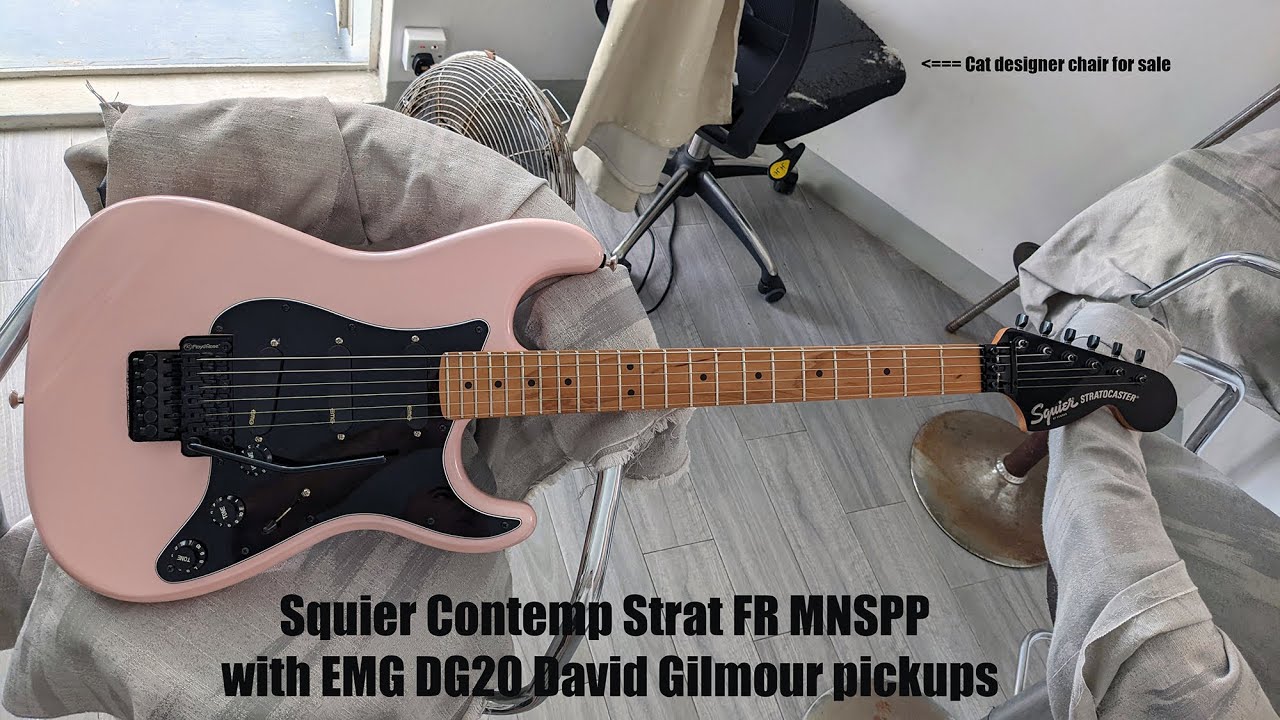 Squier Contemp Strat with EMG DG20 pickups