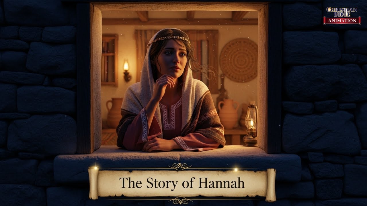 The Story of Hannah | The Woman Whose Prayer Shook Heaven | Animated Bible Story