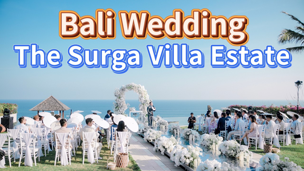 Bali Wedding MC Oliver Kwan at The Surga Villa Estate Bali