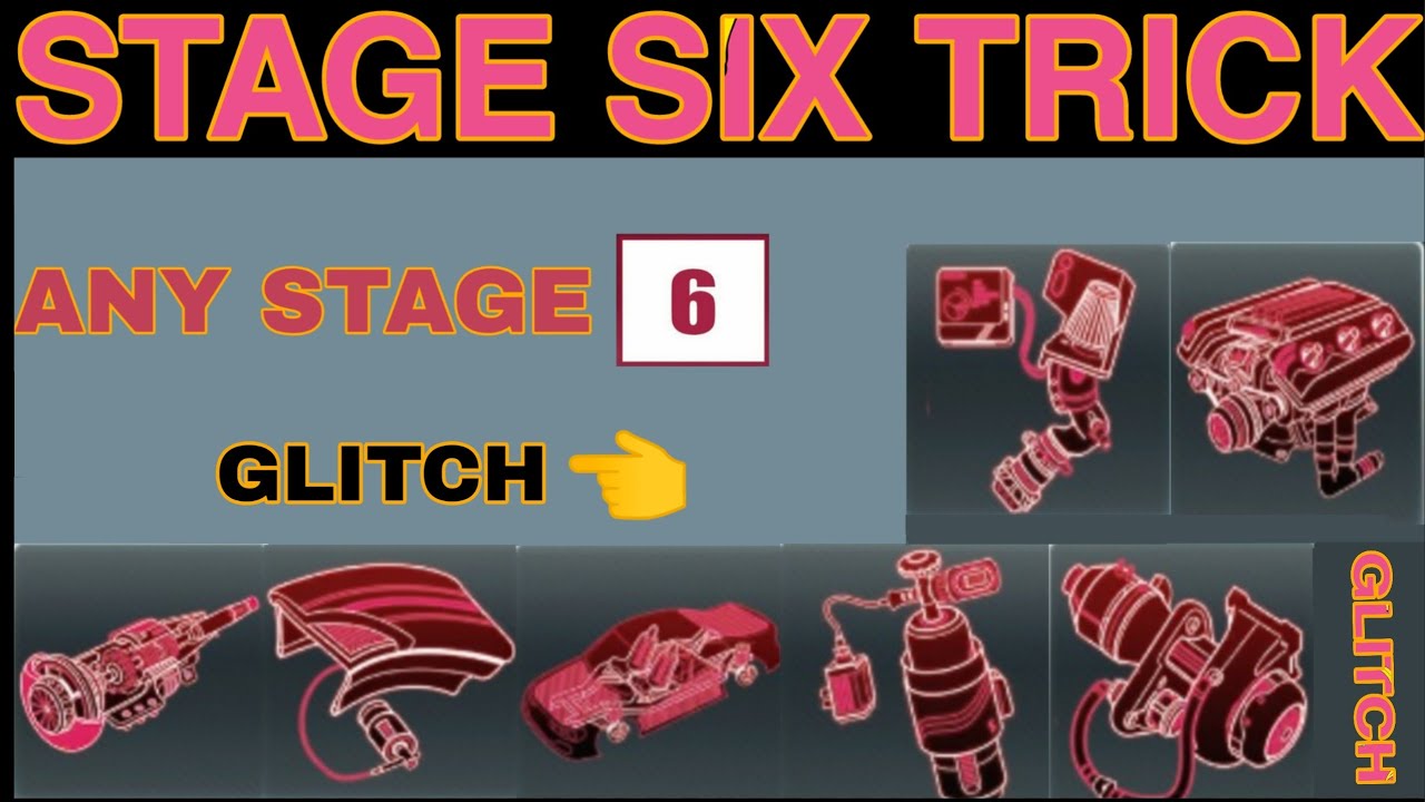 CSR2 STAGE SIX TRICK | IOS & ANDROID | FUSION PARTS TRICK | WORKS IN LATEST UPDATE