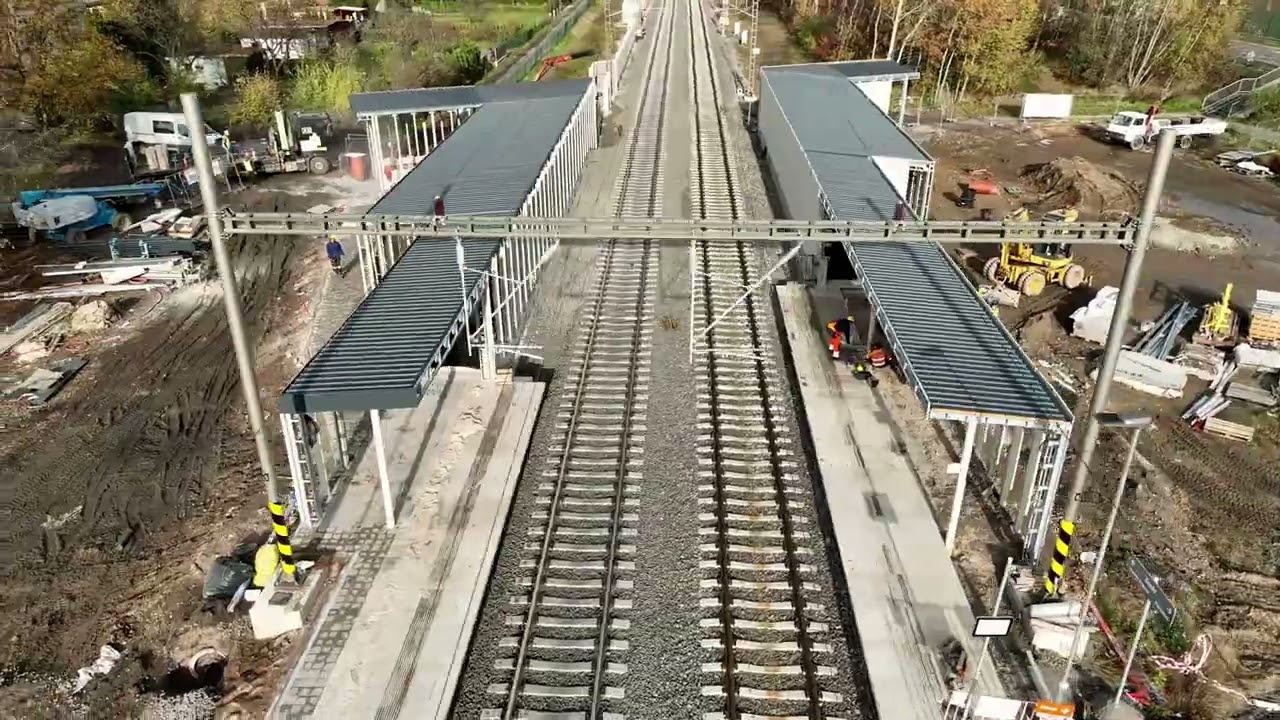 Zdvoukolejnění trati  Pardubice - Stéblová