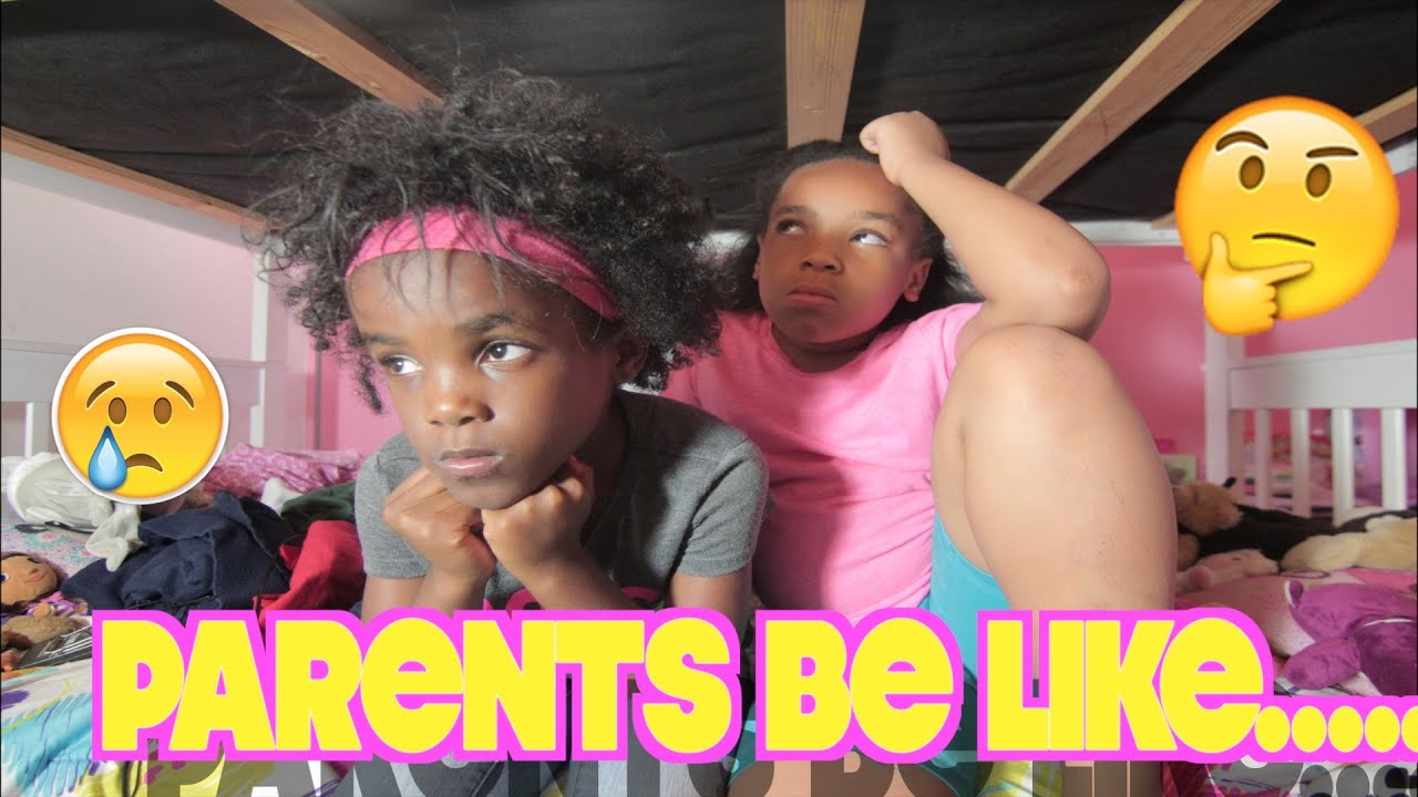 PARENTS BE LIKE...(FUNNY KID SKITS)
