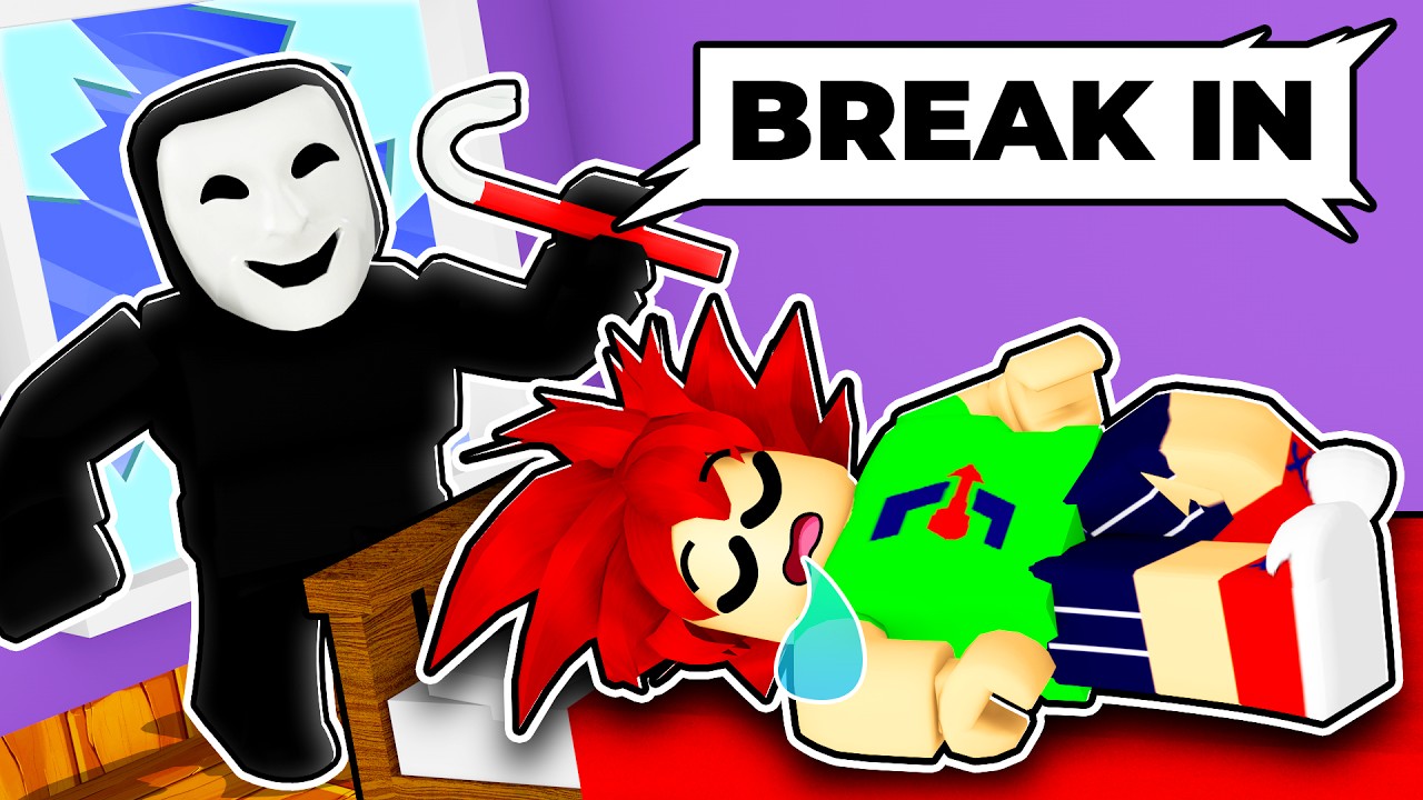 ХУДШИЙ КОШМАР? В Наш Дом Вломились В Roblox!! (Break in)