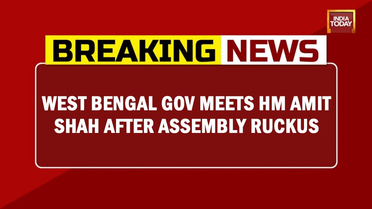 West Bengal Governor Meets Home Minster Amit Shah After Ruckus In Assembly | Breaking News