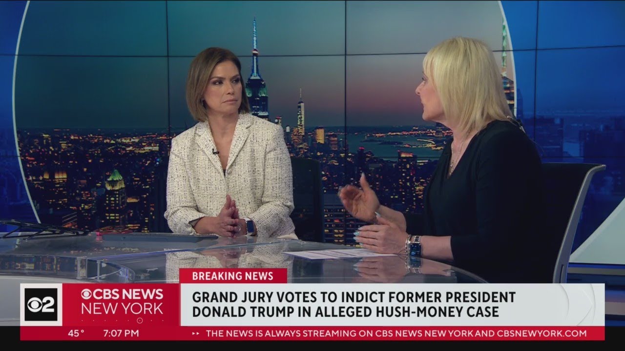 CBS2 political reporter Marcia Kramer breaks down Trump indictment