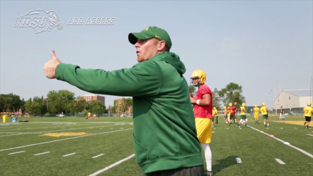 2017 NDSU Football Fall Camp: Day in the Life - Tyler Roehl
