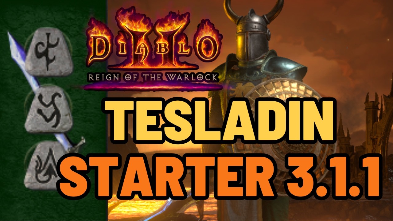 Crazy Tesladin you dont want to miss! D2R Reign of the Warlock SEASON 13 PALADIN STARTER GUIDE⚡⚡⚡
