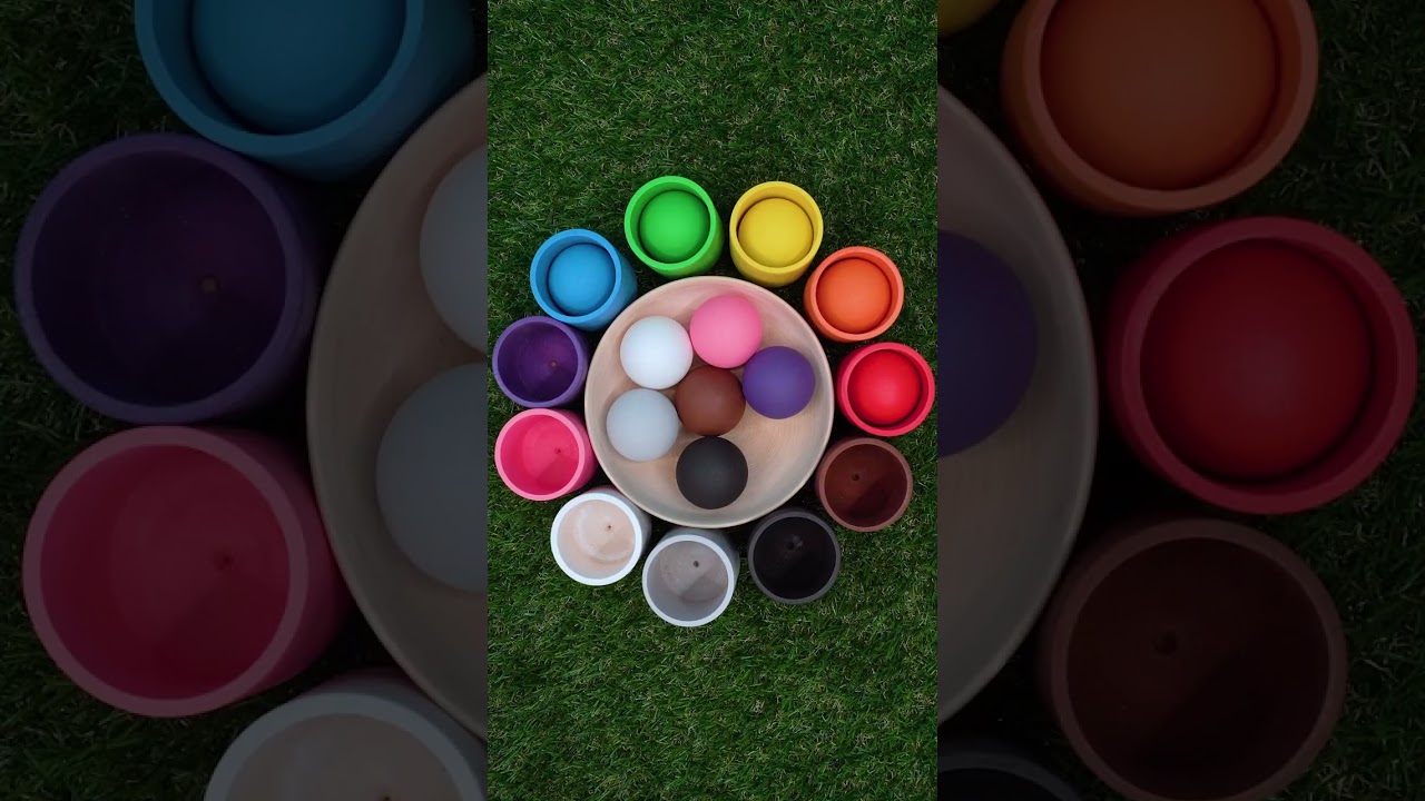 Color Matching Fun! ⚽🌈 With JJ from CoComelon #learning #cocomelon