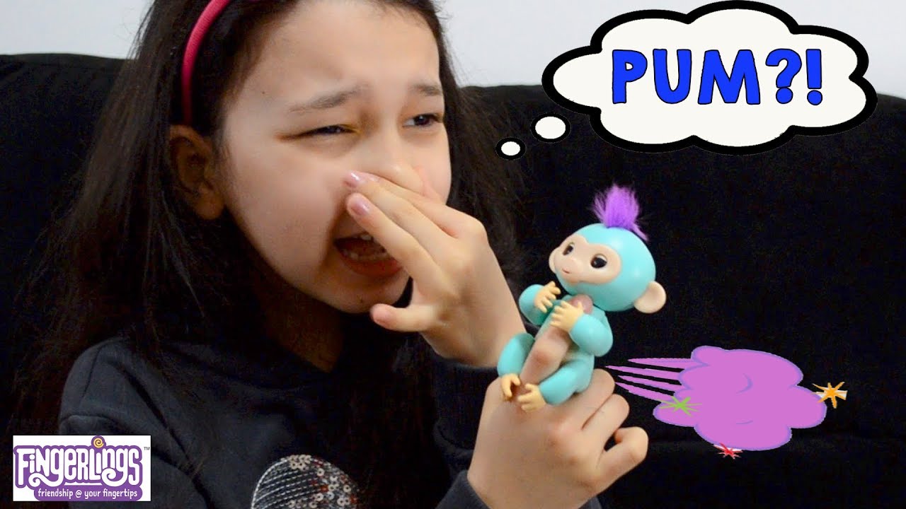 MEU NOVO BRINQUEDO FINGERLINGS (Baby Monkey) | Luluca