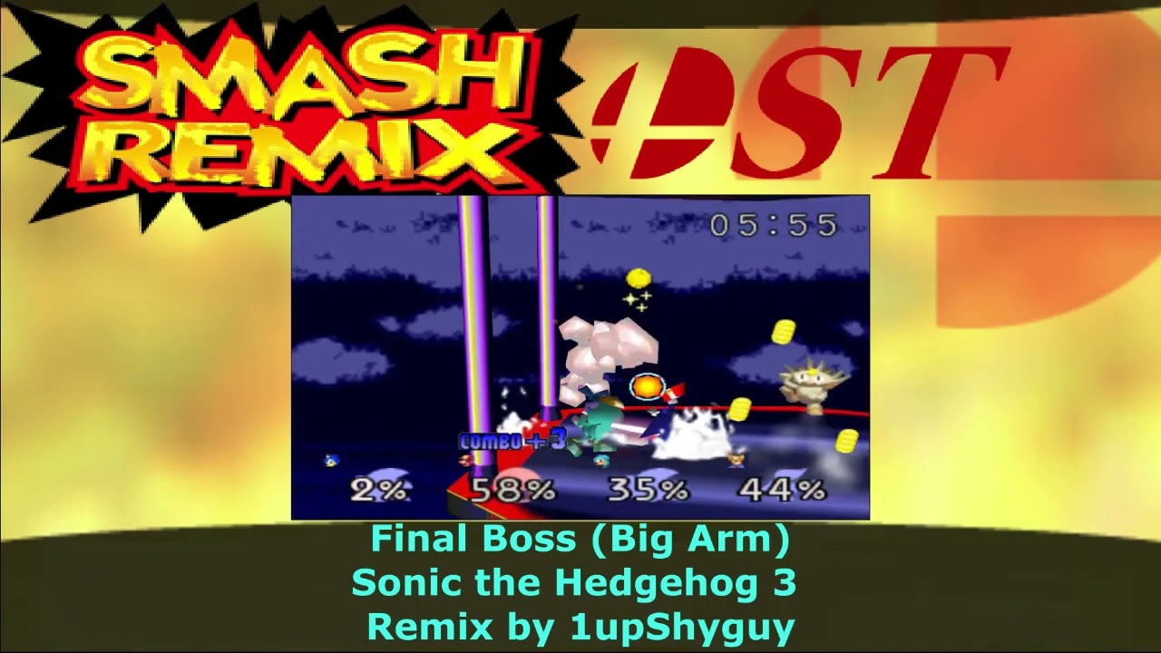 Smash Remix OST Extended - Final Boss (Big Arm) (Sonic the Hedgehog 3) by 1upShyguy