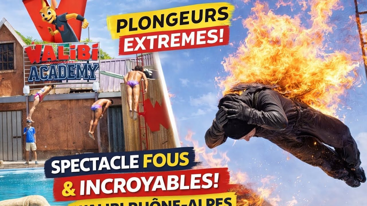Les Plongeurs de l’Extrême Spectacle Walibi Rhône-Alpes