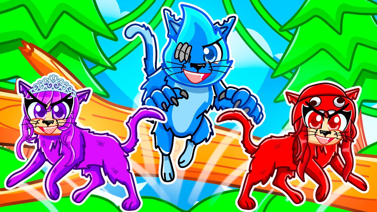 Having a WARRIOR CAT FAMILY in Roblox!