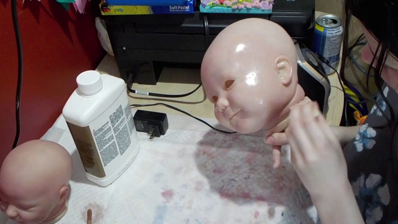 painting reborn dolls and chatting, plans for a new fantasy baby??