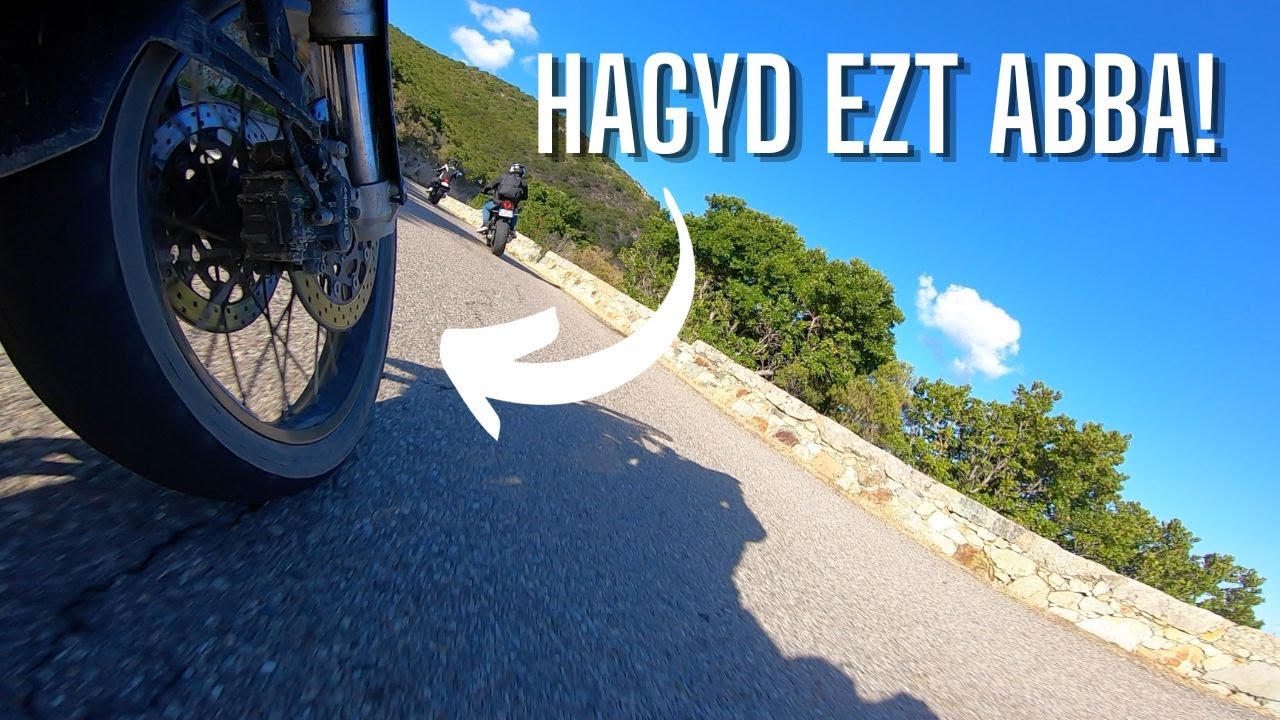 Emiatt a kezdő hiba miatt esik el egy csomó motoros kanyarban🤦‍♂️