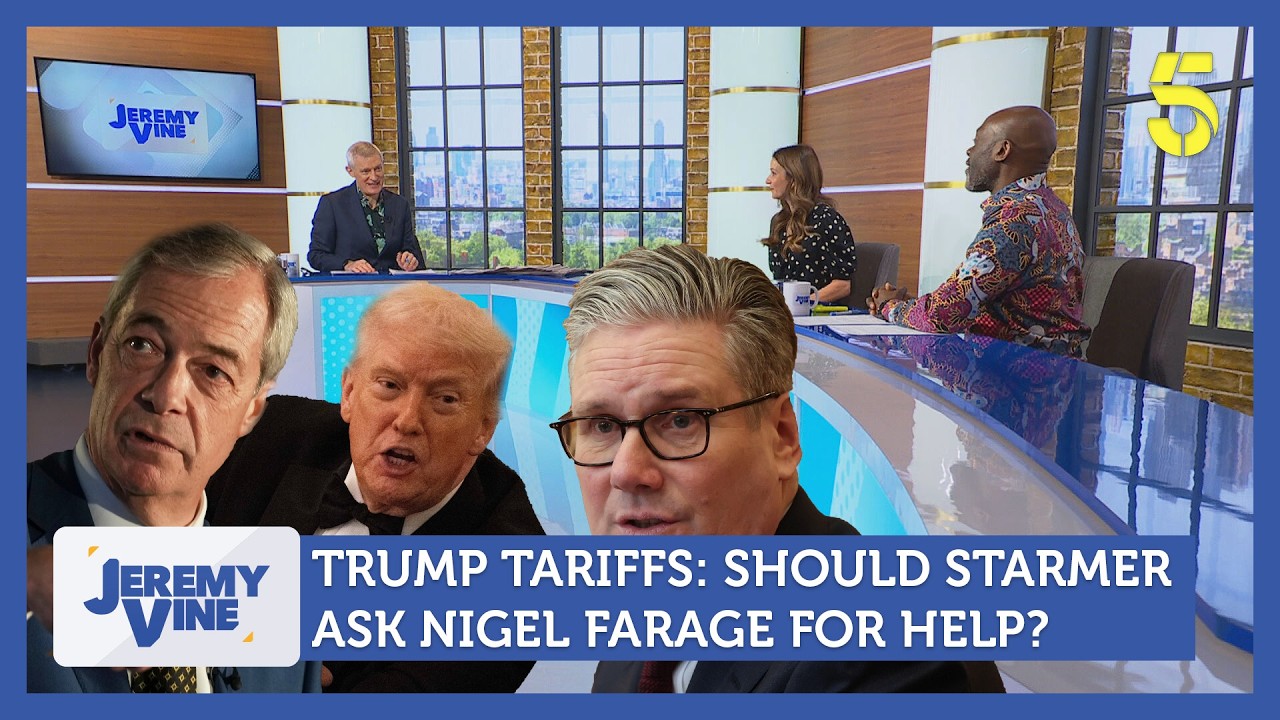 Trump Tariffs: Should Keir Starmer ask Nigel Farahe for help? Feat. Henry & Annabel | Jeremy Vine