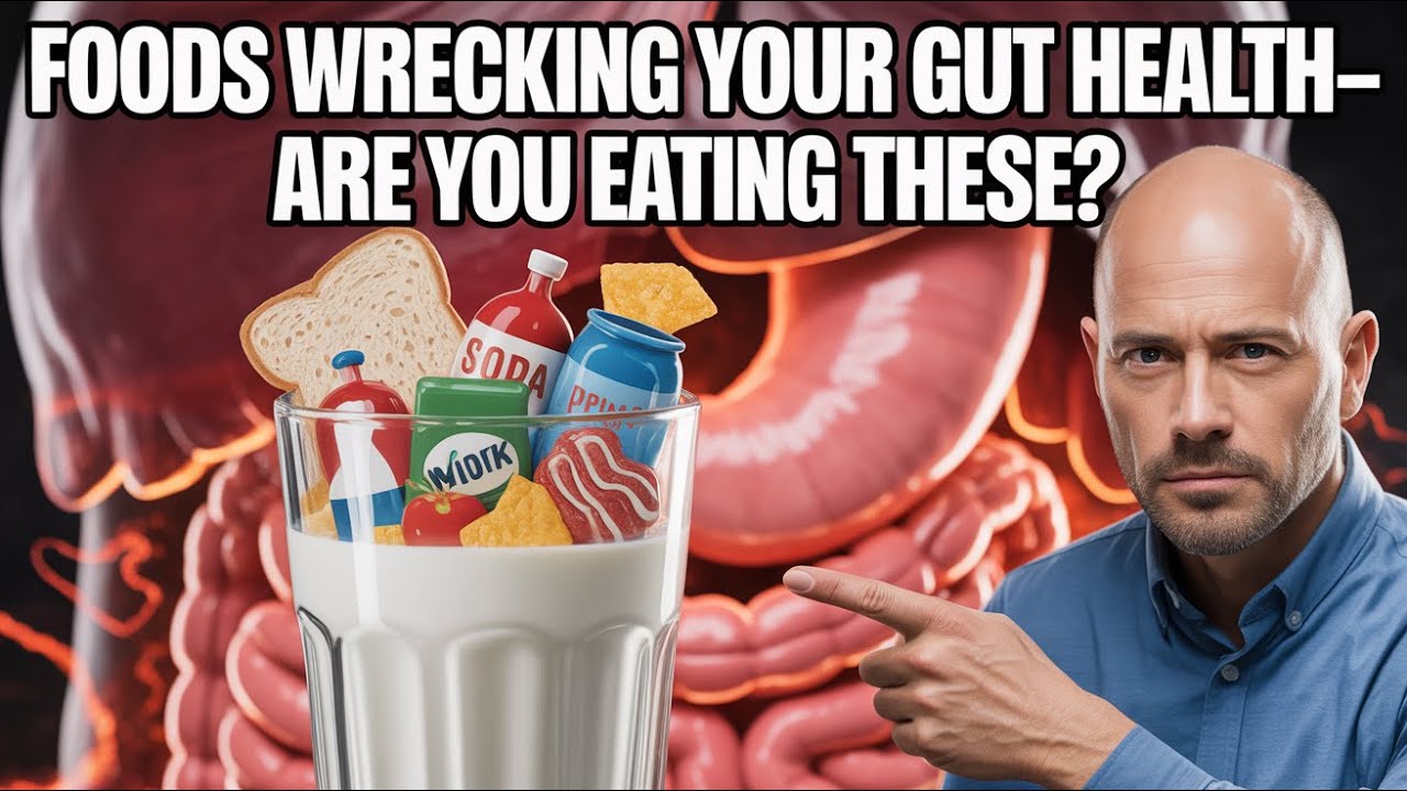 10 common foods silently destroying your gut microbiome