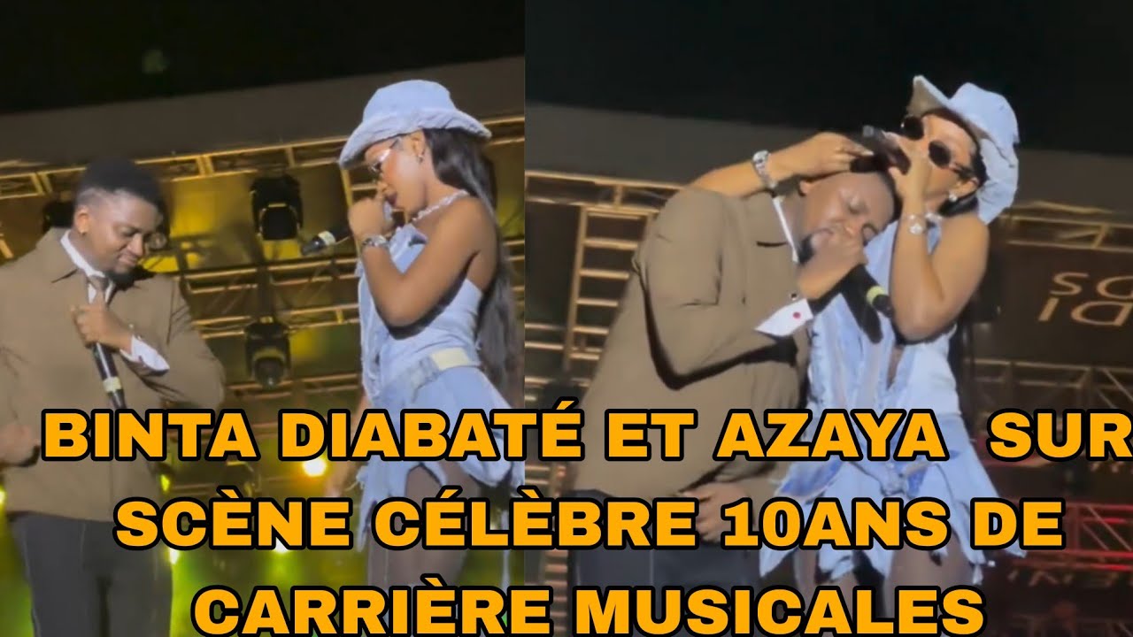 AZAYA ET BINTA DIABATÉ 10 ANS DE CARRIÈRE MUSICALE AU STADE DE PETIT SORY 2026