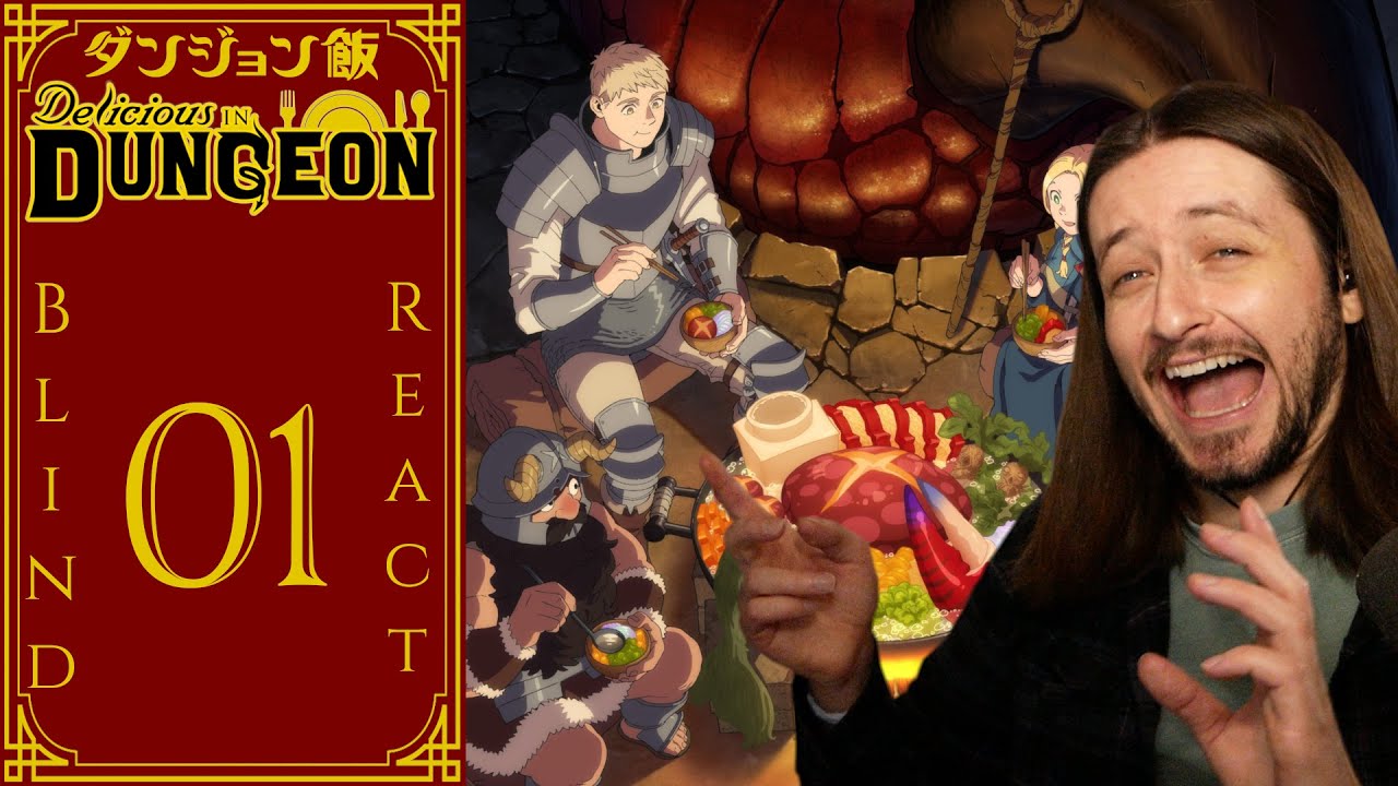 Teeaboo Reacts - Dungeon Meshi Episode 1 - Race: Human | Class: Chef