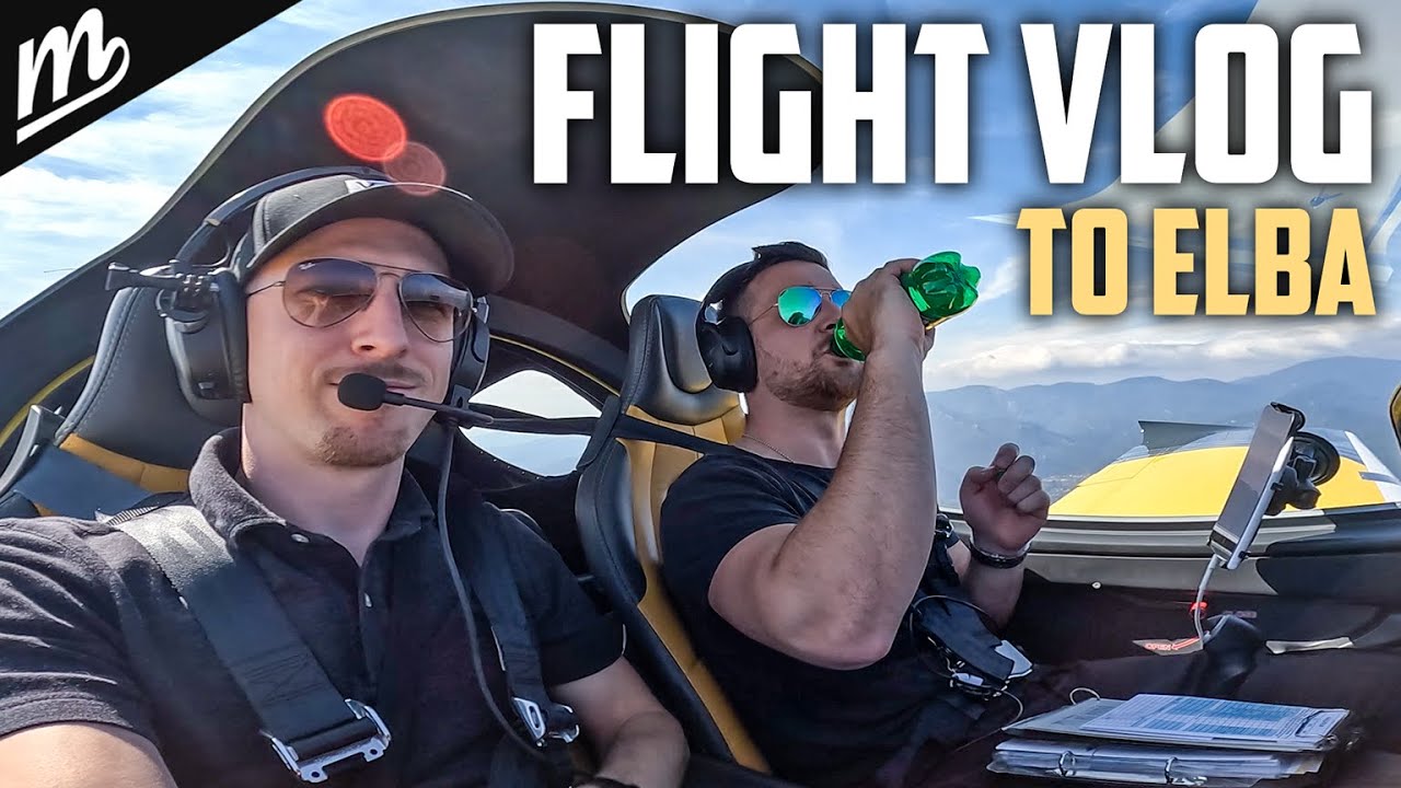 Flying to Italy in a Bristell B23 ✈☀ [VLOG]