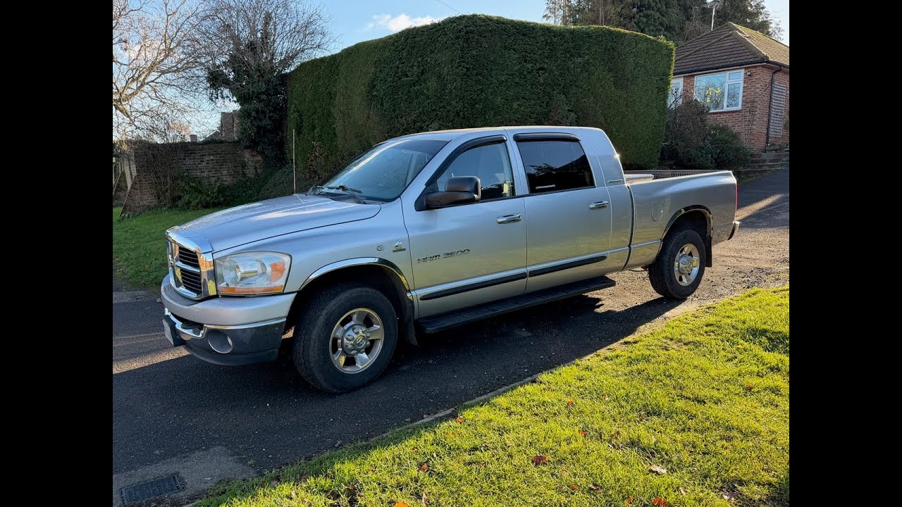 2006 DODGE RAM 2500HD MEGACAB 5.9 CUMMINS DIESEL - FOR SALE UK