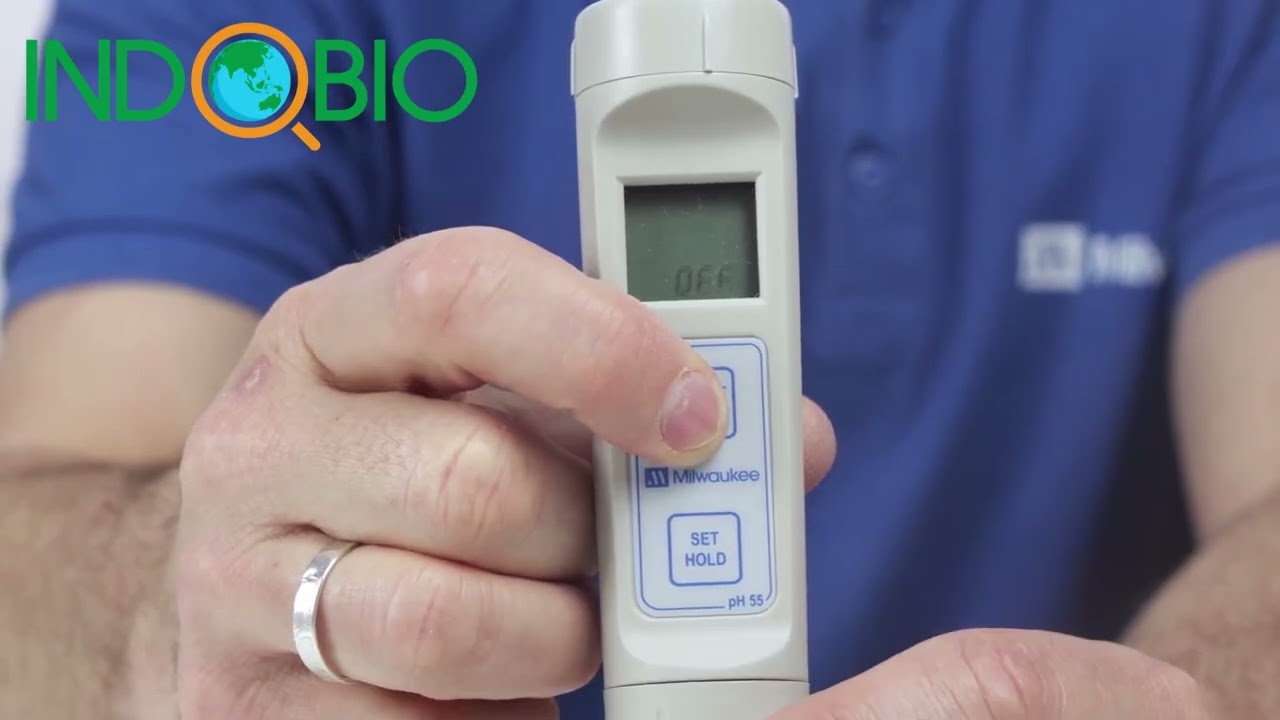 CÁCH SỬ DỤNG BÚT ĐO ĐỘ PH MILWAUKEE pH55